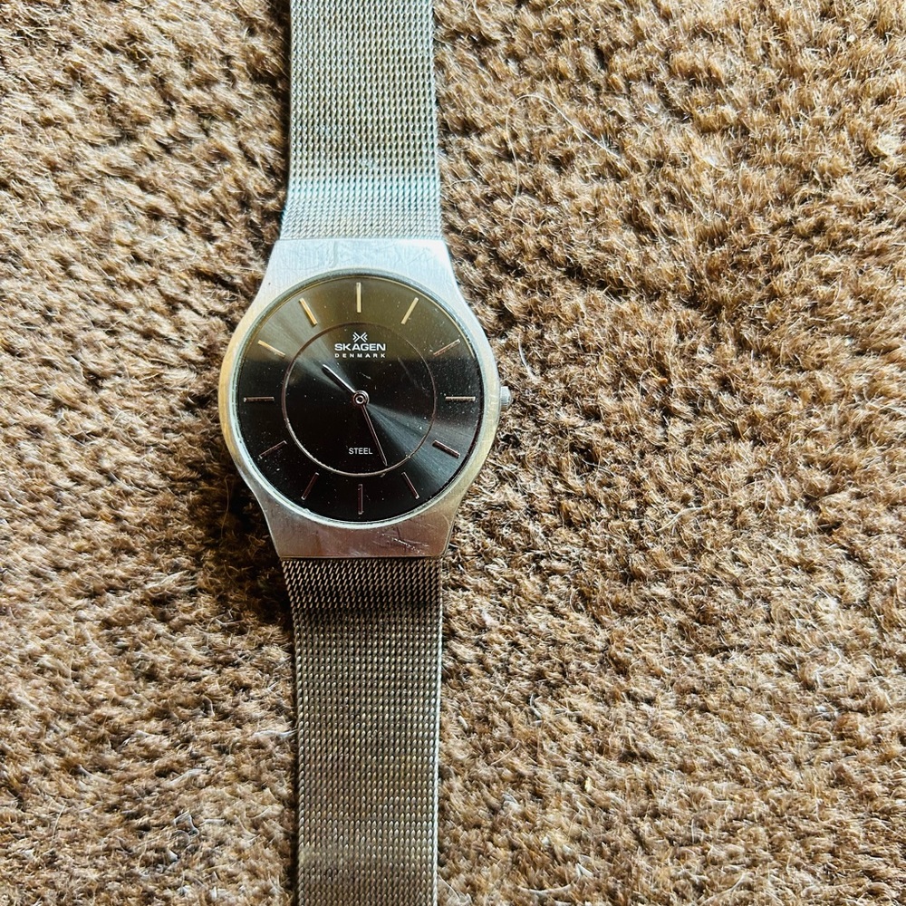 Men’s Skagen silver watch